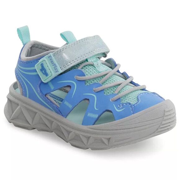 Oshkosh B'gosh® Toddler Sandals | Girl's 5T | Turquoise, Blue, Preschool - Picture 1 of 5